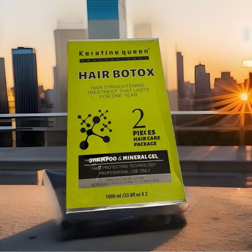 Hair Botox Shampoo & Gel - Yellow